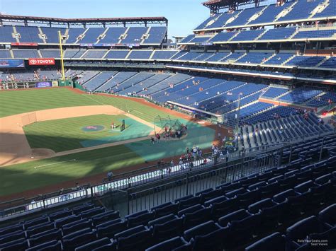 The Phillies offer ADA seating throughout the ballpark and at various price points. The exception is the 400-level, which is accessible only by stairs. To ensure price equity for fans with disabilities, wheelchair spaces on the 300-level are sold at a reduced price to match that of seats offered to able-bodied guests on the 400-level.. 