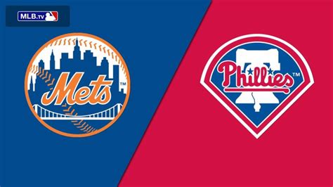 Phillies play the Mets with series tied 1-1