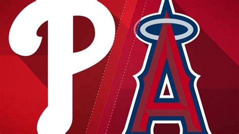 Phillies vs angels. The 25-year-old California native scuffled badly in his brief tenure with the Phillies from 2020-22, but he looks comfortable with the Angels. Moniak is batting .284 with a .313 on-base percentage ... 