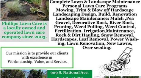 Phillips LawnCare and Property Maintenance Mebane …