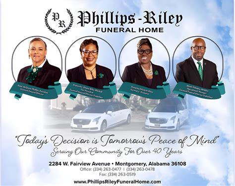 Phillips riley funeral home obituaries montgomery al.  Public figure Phillips-Riley Funer...