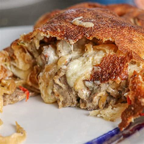 Philly Cheesesteak Calzones - Belly Laugh Living