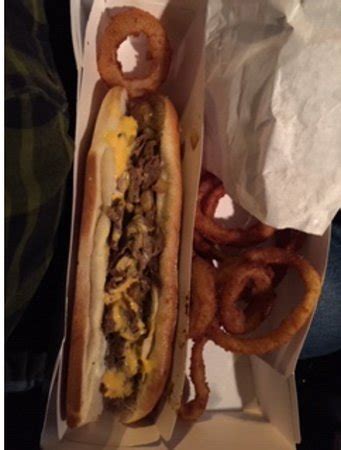 Philly cheesesteak is ok - Sonic Drive-In - Tripadvisor