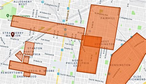 Browse and sort Philadelphia crime rates by neighborhood bas