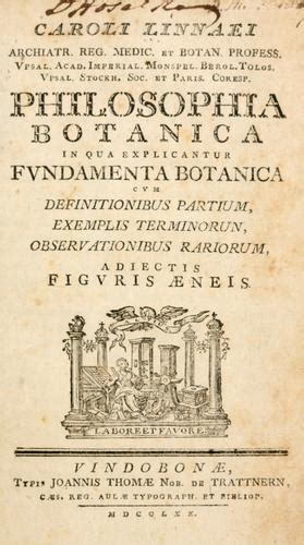 Philosophia botanica (1780 edition) Open Library