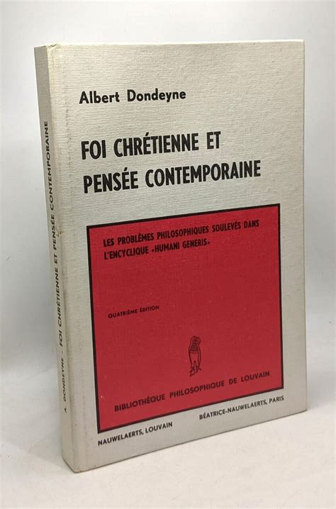 Philosophie chrétienne et la pensée contemporaine. - Biology 1406 laboratory manual second edition answers.
