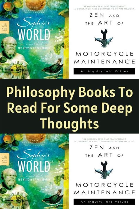 Philosophy Books To Read For Some Deep Thoughts 