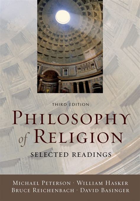 Philosophy Of Religion Selected Readings 2nd Edition