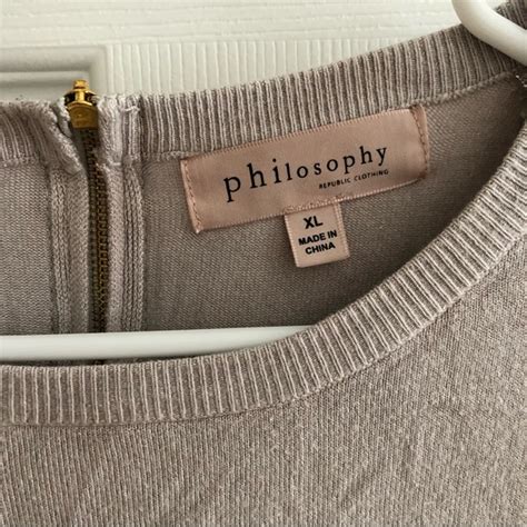 Philosophy Tops Philosophy Shirt Poshmark