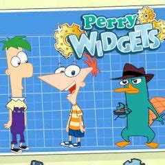 Phineas and Ferb Perry Widgets - Gamezhero.com