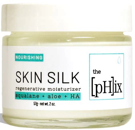 Phix skincare. Skincare products with snail mucin are great for people suffering from acne or dehydrated skin. Glycolic acid is the AHA in mucin that unclogs pores by chemically exfoliating your complexion. This will clear acne-prone skin, while the allantoin soothes irritation. Humectants like hyaluronic acid are what lock moisture into dehydrated skin. 