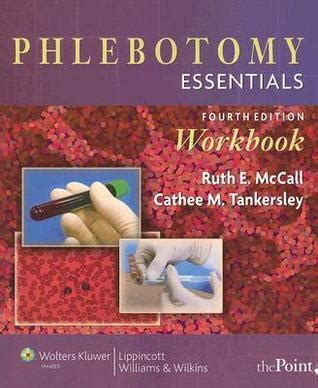 Read Phlebotomy Essentials Workbook By Ruth E Mccall