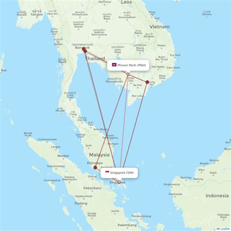 Phnom Penh to Singapore by flight from USD 212 Mar 2024