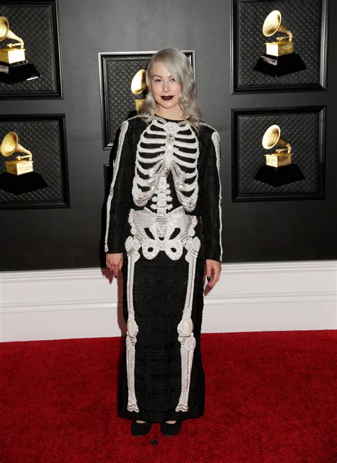 Phoebe Bridgers and Her Skeleton Suit Perform