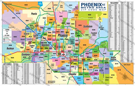 Phoenix area zip codes. Lookup Zip Code in Phoenix, AZ on the map. Find postcode by address or by point doing click on map. Drag to change point. 