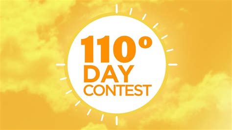 Phoenix hits 110º for first time in 2024; contest winner to be …