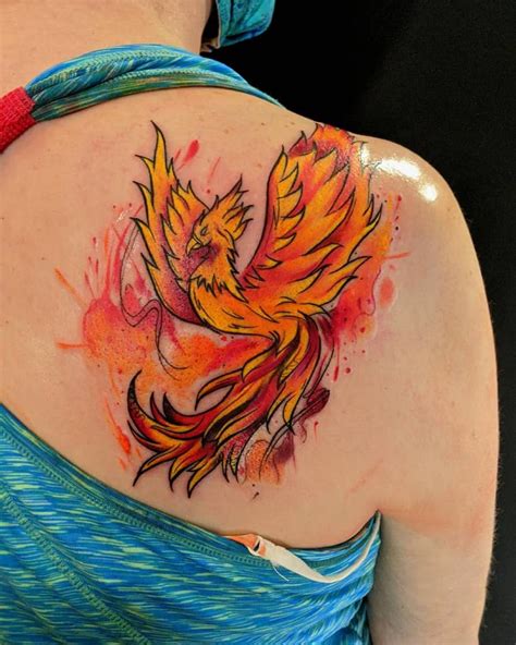 Phoenix rising tattoo. Things To Know About Phoenix rising tattoo. 