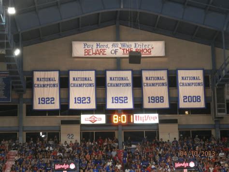 Phog hoops. Oct 13, 2006 · Phog’s failed forecast In 1939, Phog continued campaigning with remarks such as, “The 12-foot basket is coming as sure as death and taxes.” He even bet a friend a new hat if the higher hoops ... 