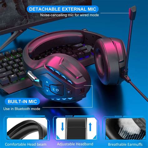 Phoinikas Q10 Wireless Gaming Headset Review - YouTube