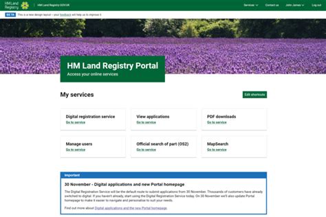 Phone menu options for HM Land Registry - GOV.UK