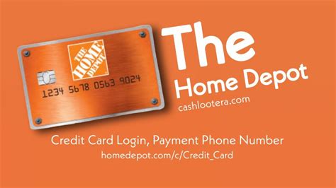 Phone number for home depot credit card. How to Verify a Home Depot® Credit Card. By phone: Call 1-800-677-0232 and enter your card number and Social Security number when prompted. Online: Go to the Citibank online card verification page. Enter your name, card number, security code, and the last four digits of your Social Security number, then submit the verification. 