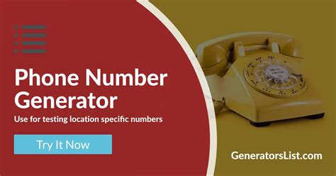 Generate phone number from USA phone number generator consists of USA country code +1. Primary information is described and you can generate fake phone numbers according to details. If you will receive a call or message from random American phone number, you should avoid answering them. These numbers consist of fake data configurations.. 