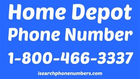 Phone number of home depot. Things To Know About Phone number of home depot. 