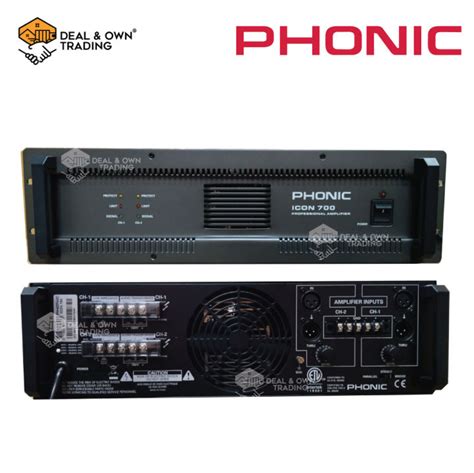 Phonic ICON 700 700-Watt Contractor Power Amp