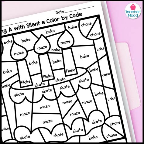 Phonics Coloring Worksheets for Word Families!