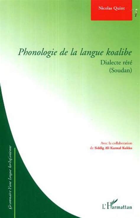Phonologie de la langue sakata (bc 34). - Dictionnaire explicatif et combinatoire du français contemporain.