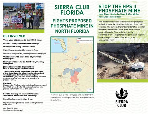 Phosphate Mining Sierra Club