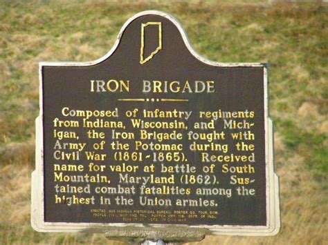 Photo: Iron Brigade Marker