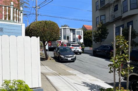 Photo: Waymo vehicle blocks fire truck in San Francisco
