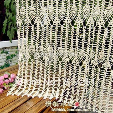 Photo Gallery of The Free Filet Crochet Curtain Patterns