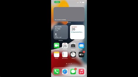 Photo Widget No Content Available iOS 15 - [Fixed] - YouTube