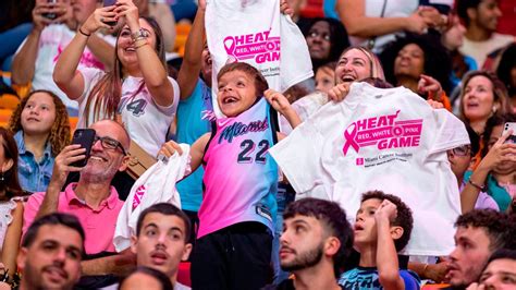 Photo gallery Miami Heat Red, White & Pink Game Wed., Oct. 1, 2014