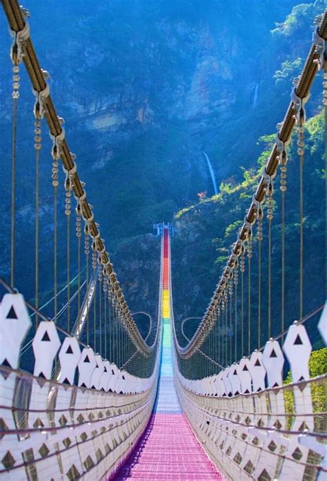 Photo of the Day: New rainbow bridge in Nantou, Taiwan Taiwan …