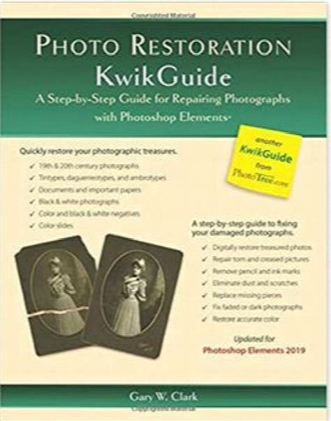 Photo restoration kwikguide a step by step guide for repairing. - Osofisans another raft a study guide.