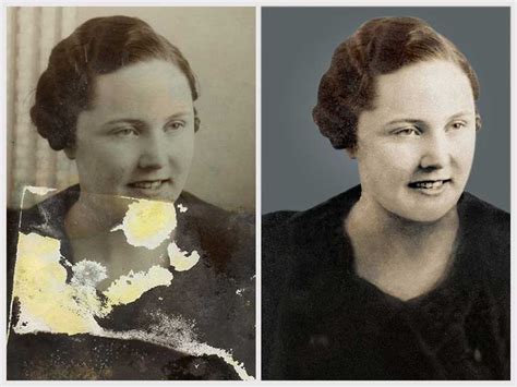 Photo restoration services. Most photo restoration and retouch projects can be completed within 10-14 days after receiving the original image. Rush orders can be accommodated, but may include additional charges for labor and shipping. USPS Priority 3-4 Day $4. Express 2-Day $20. 