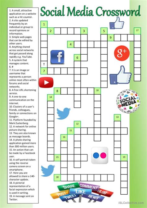 The crossword clue Social media entry with 4 letters was last seen on the February 20, 2022. We found 20 possible solutions for this clue. ... Photo-sharing social media accounts, for short 3% 9 ... Remove identifiers, on social media 3% 3 ALT: Secondary social media account, for short 3% 6 BEREAL: Social media app that encourages authenticity 3%. 