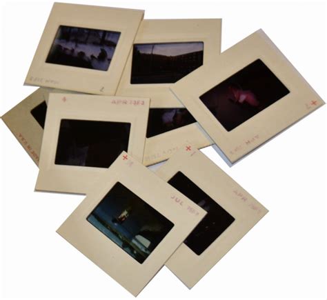 Photo slides. Most of their customers have no idea that their family photo collction is being loaded into a cargo plane and flown 7,000 miles over the ocean to India. And that may be the safest part of the trip. At Affordable 35mm Slide Scanning, your job does not leave our premises,in Waupun Wisconsin, until we return ship to you. 