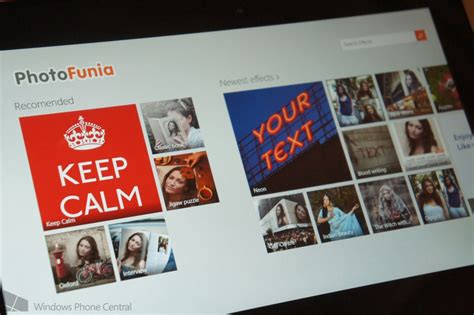 PhotoFunia gets updated to take full advantage of Windows 8.1