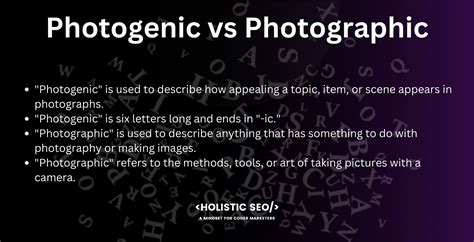 Photogenic meaning.  from The Century Dictionary.  PHOTOGENIC meaning: 1.  Click for more de...