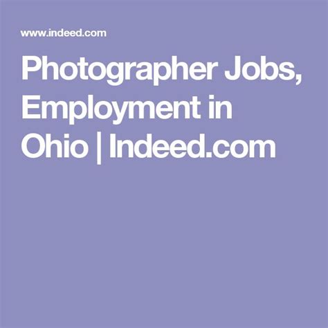 Photographer Jobs, Employment in At+home+work Indeed.com