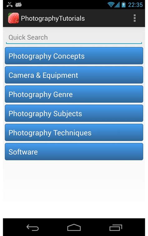 Photography Types APK Download for Android 