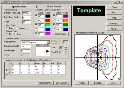 Photometric Toolbox - Template Tool Lighting Analysts