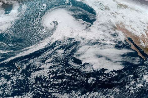 Photos: ‘Bomb cyclone’ begins forming off California coast