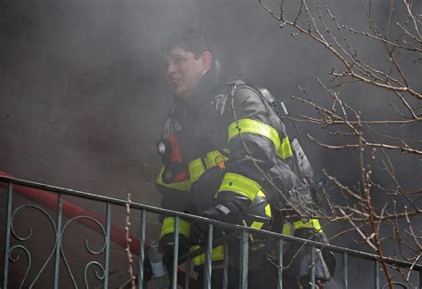 Photos: About 110 people displaced by 4-alarm fire in Winthrop