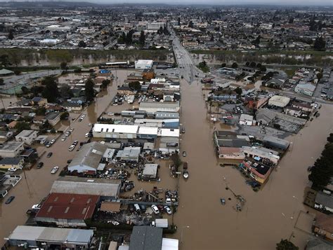 Photos: Nearly 2,000 people evacuated after levee breach and flooding in Pajaro