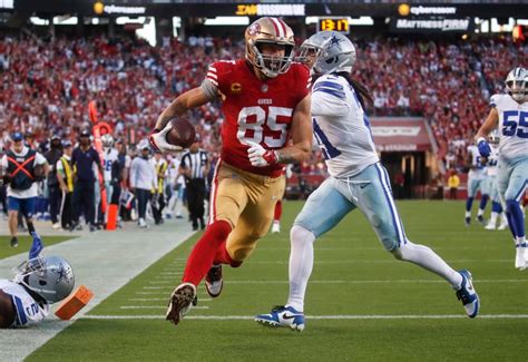 Photos: San Francisco 49ers remain undefeated as George Kittle scores three touchdowns against Dallas Cowboys